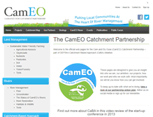 Tablet Screenshot of cameopartnership.org